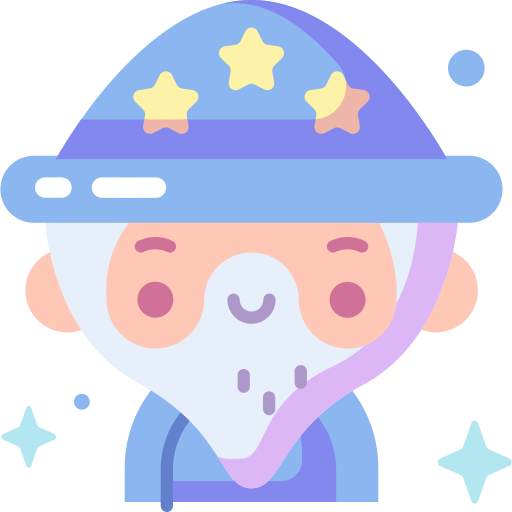 Wizard Special Candy Flat icon