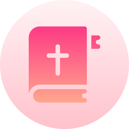 Bible Basic Gradient Circular icon