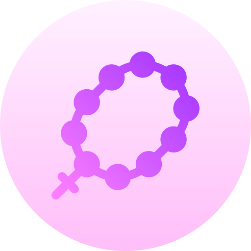 ロザリオ Basic Gradient Circular icon