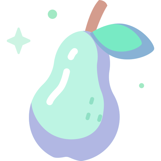Pear Special Candy Flat icon