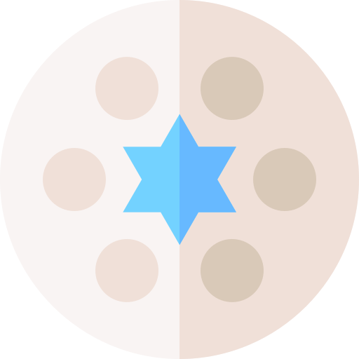 Seder plate Basic Straight Flat icon