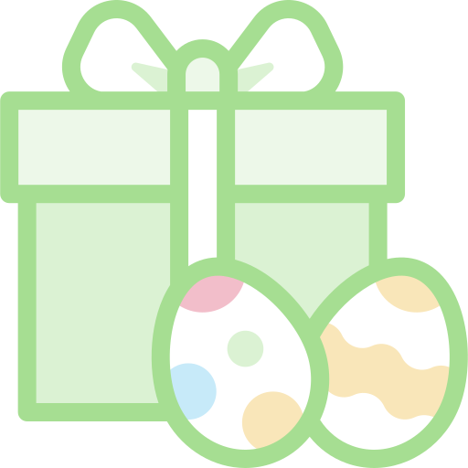 Easter Detailed color Lineal color icon