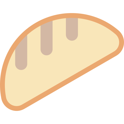 Bread Detailed color Lineal color icon