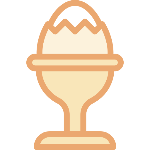 卵 Detailed color Lineal color icon