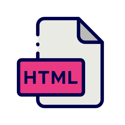 html Good Ware Lineal Color icono