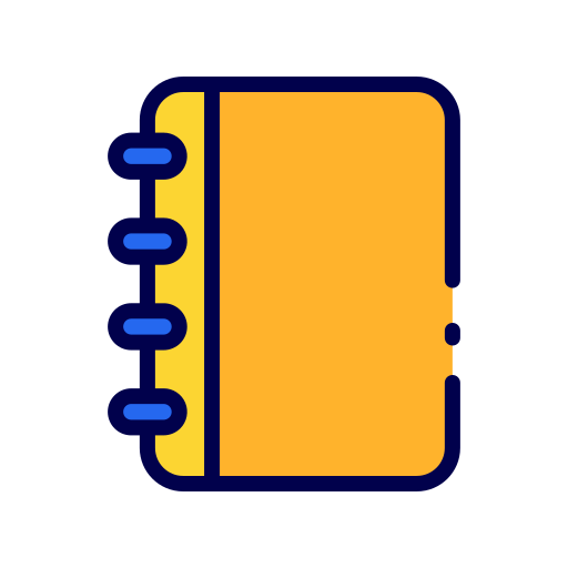 cuaderno Good Ware Lineal Color icono