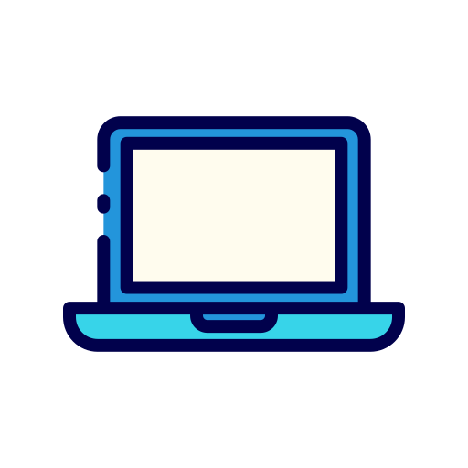 ordenador portátil Good Ware Lineal Color icono