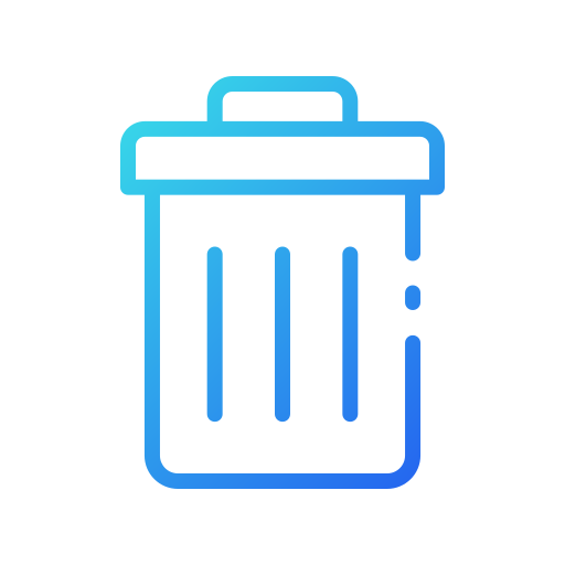 Send to trash Good Ware Gradient icon