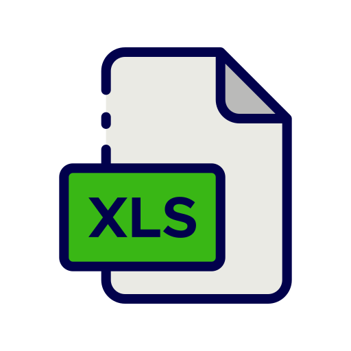 xls Good Ware Lineal Color icon