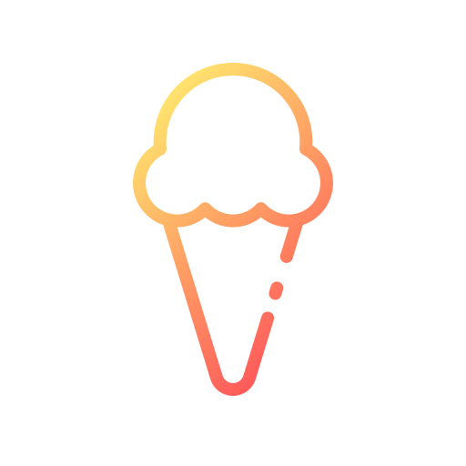 Ice cream Good Ware Gradient icon