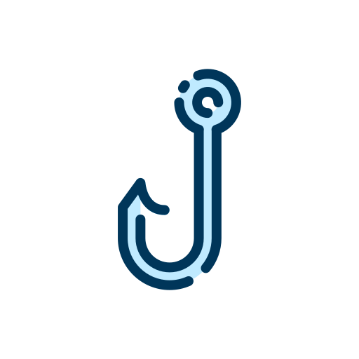 Fishhook Good Ware Lineal Color icon
