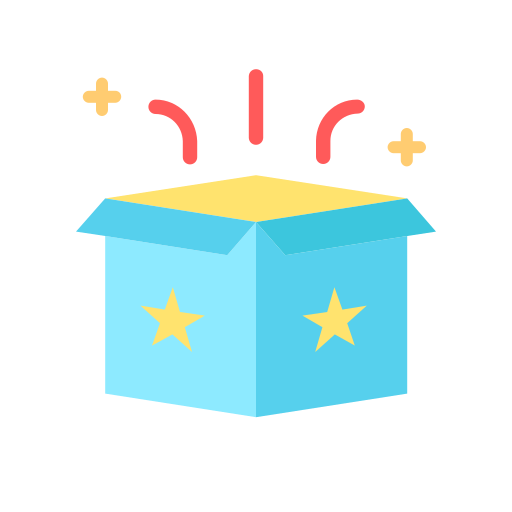 Magic box Good Ware Flat icon
