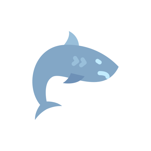 Shark Good Ware Flat icon