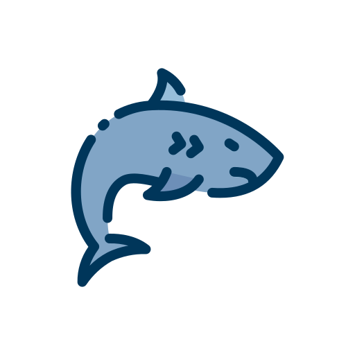 tiburón Good Ware Lineal Color icono