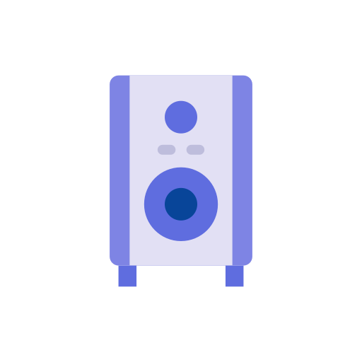 altavoz de audio Good Ware Flat icono