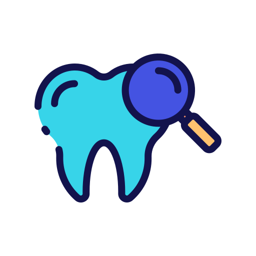 치과 치료 Good Ware Lineal Color icon