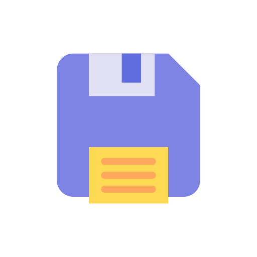 diskette Good Ware Flat icon