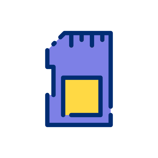 Sd card Good Ware Lineal Color icon