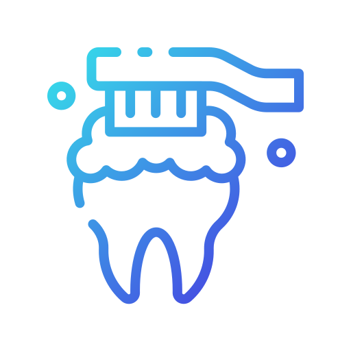 pulizia dei denti Good Ware Gradient icona