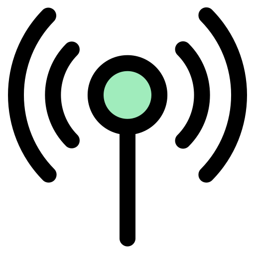 antena Generic Outline Color icono