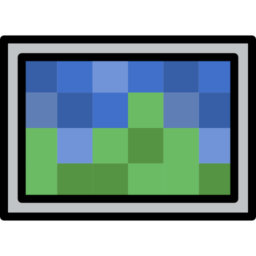 Pixelated Special Lineal color icon