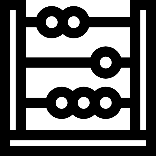 주판 Basic Straight Lineal icon