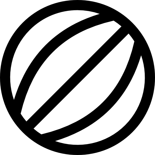 piłka Basic Straight Lineal ikona