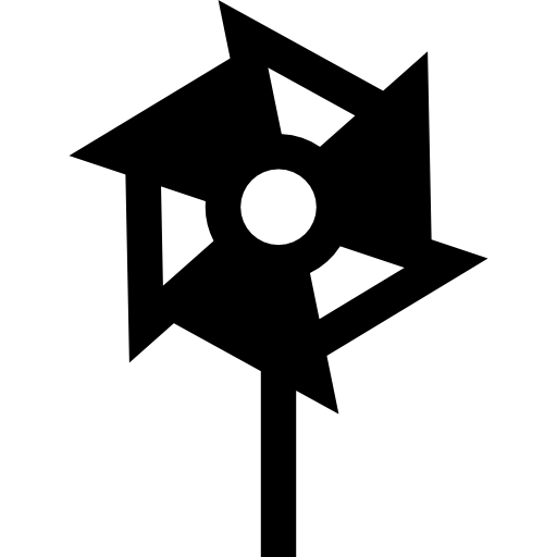 windmühle Basic Straight Filled icon