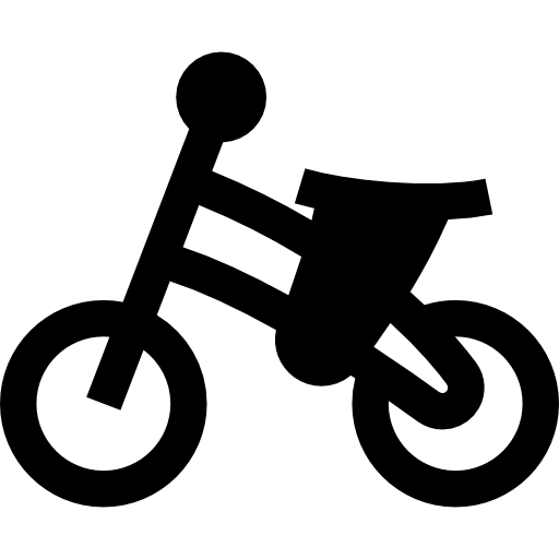 Tricycle Basic Straight Filled icon