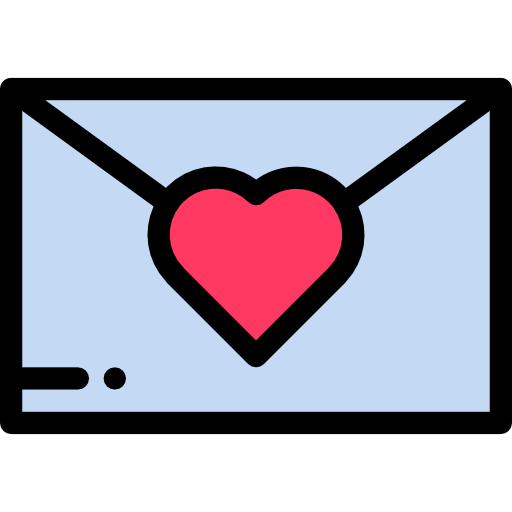 email Detailed Rounded Lineal color icon