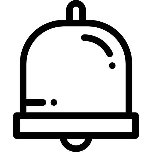 Bell Detailed Rounded Lineal icon