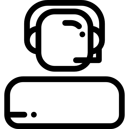 servicio al cliente Detailed Rounded Lineal icono