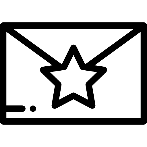 Почта Detailed Rounded Lineal иконка