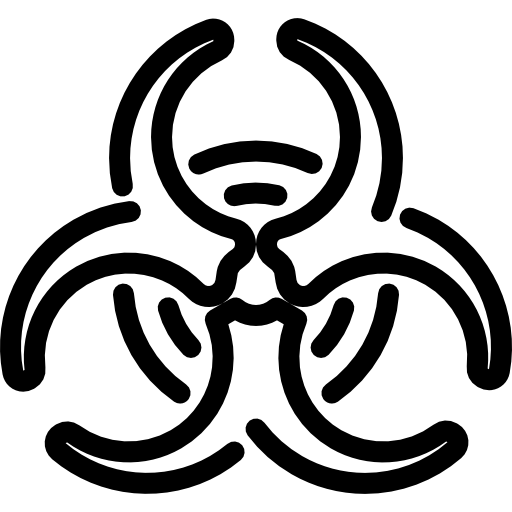riesgo biológico Special Lineal icono