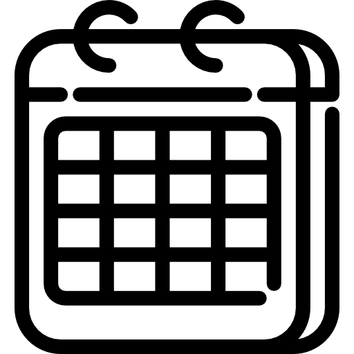 calendário Special Lineal Ícone