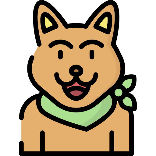 Dog Special Lineal color icon