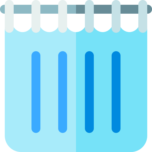 duschvorhang Generic Flat icon