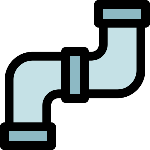 Pipes Generic Outline Color icon