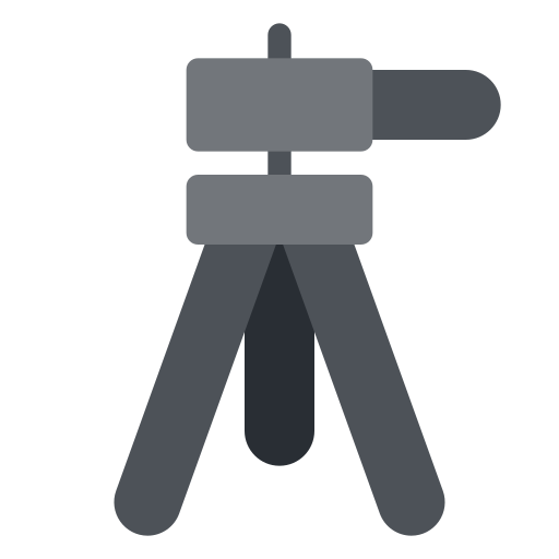 Video camera stand Generic Flat icon