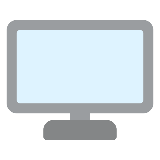 ordinateur Generic Flat Icône