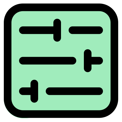 Slider tool Generic Outline Color icon