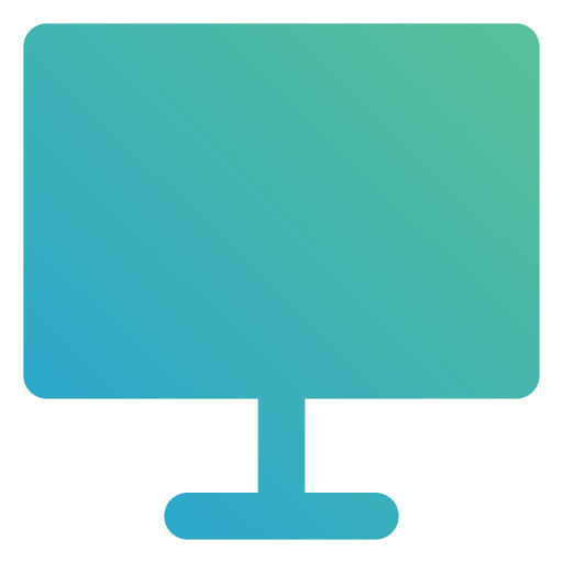 monitor Generic Flat Gradient icon