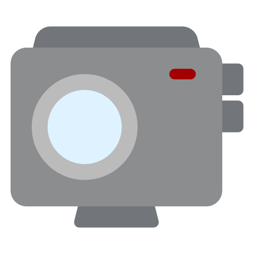 Видеокамера Generic Flat иконка