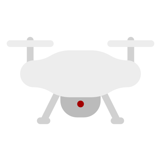 drone fotografico Generic Flat icona