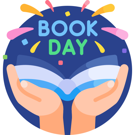 día mundial del libro Detailed Flat Circular Flat icono