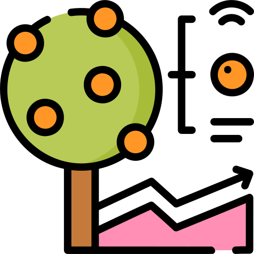 과일 나무 Special Lineal color icon
