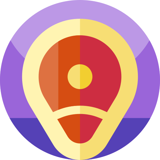 filete Geometric Flat Circular Flat icono