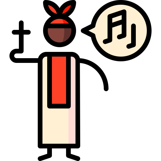 spirituell Puppet Characters Lineal Color icon