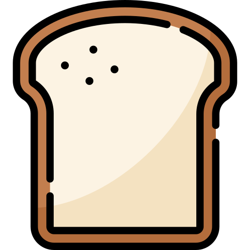 Flat bread Special Lineal color icon
