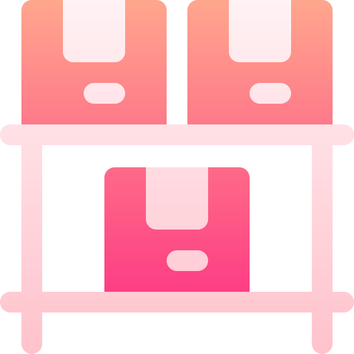półki Basic Gradient Gradient ikona